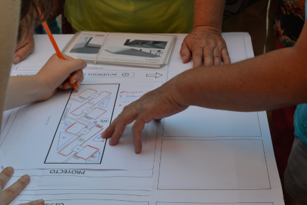 Mesa de trabajo comunitaria de Fundación Proyecto Propio