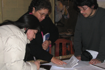 Mesa de trabajo comunitaria de Fundación Proyecto Propio