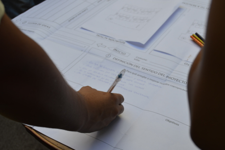 Mesa de trabajo comunitaria de Fundación Proyecto Propio