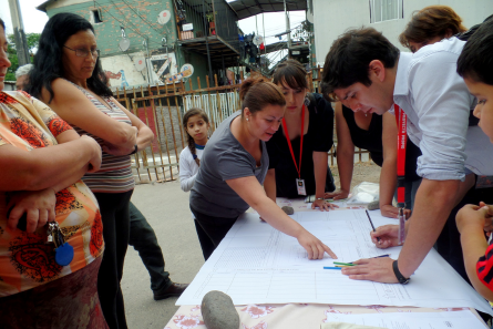 Mesa de trabajo comunitaria de Fundación Proyecto Propio