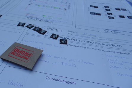Mesa de trabajo comunitaria de Fundación Proyecto Propio