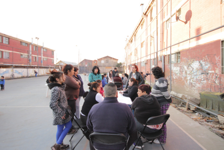 Mesa de trabajo comunitaria de Fundación Proyecto Propio