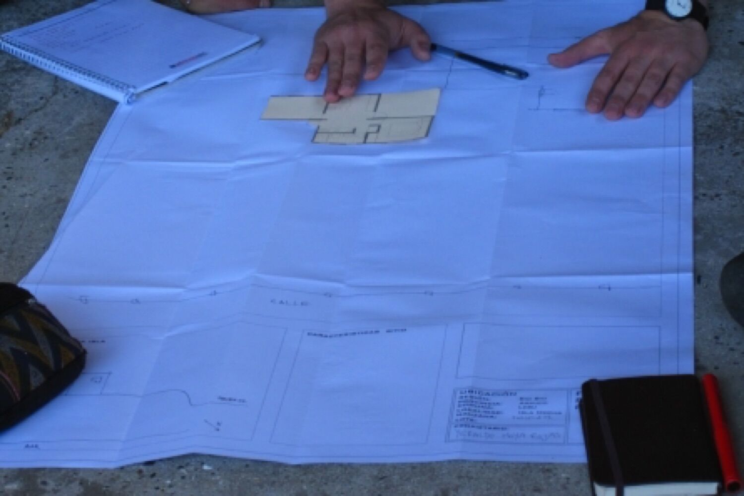 Registro de una mesa de trabajo