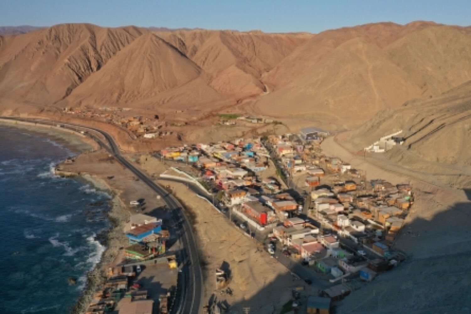 Caleta y territorio costero de una comunidad