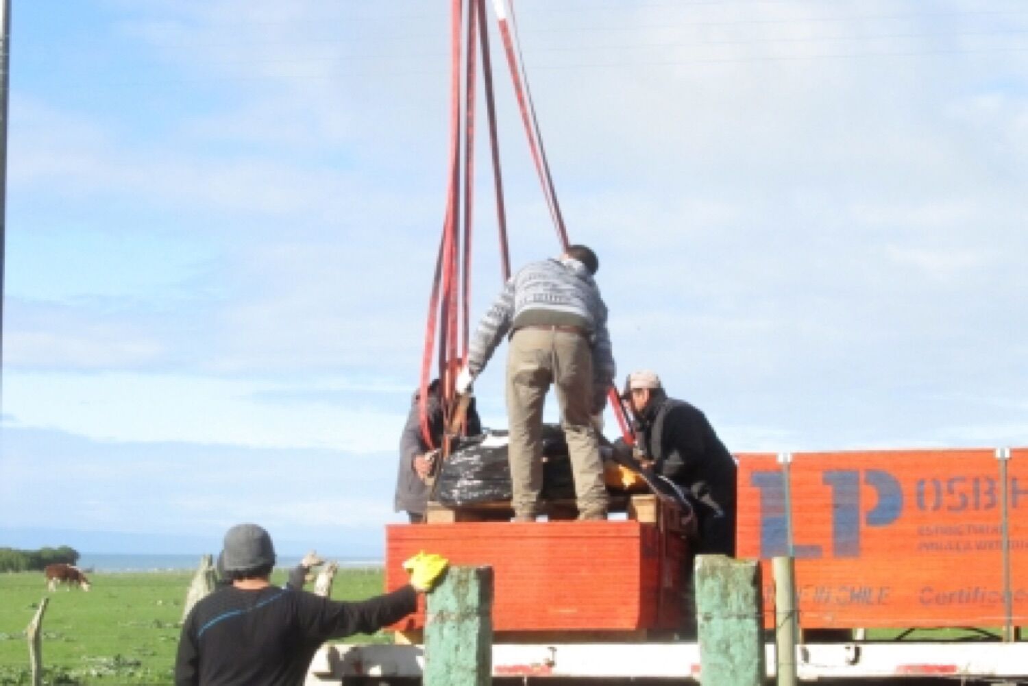 Fotografía propia tomada en terreno junto a la comunidad